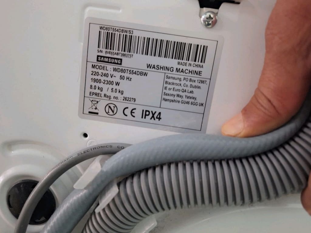 Samsung WD10T654DBE1AH temiz - 4