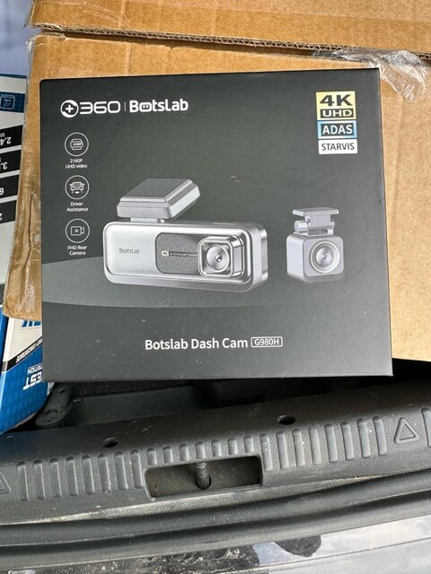 Araç Kamerası 4K kalite 360 Botslab 4K Dash Cam