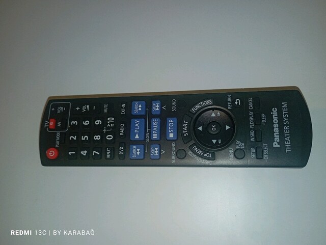 PANASONİC,Panasonic ses sistem,Panasonic HOME THEATER,Panasonic Kumand