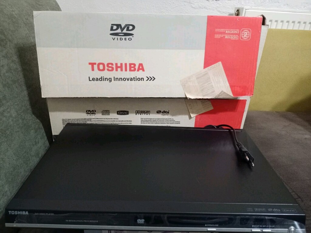Toshiba DVD oynatıcı sıfır ürün kutusunda çalışır durumda - 4
