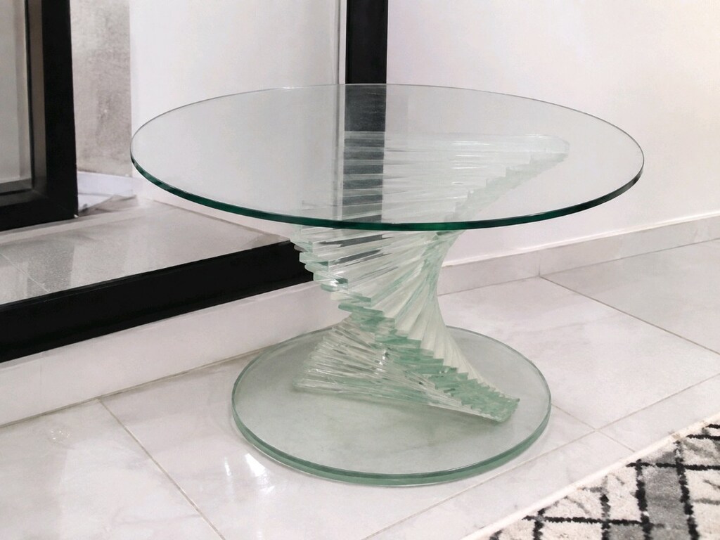 cam orta sehpa masa salon - 2