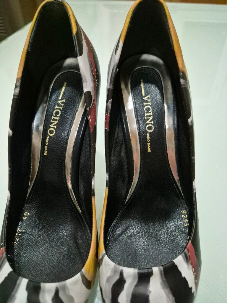 VICINO KARISIK DESENLI STILETTO 11 CM - 4