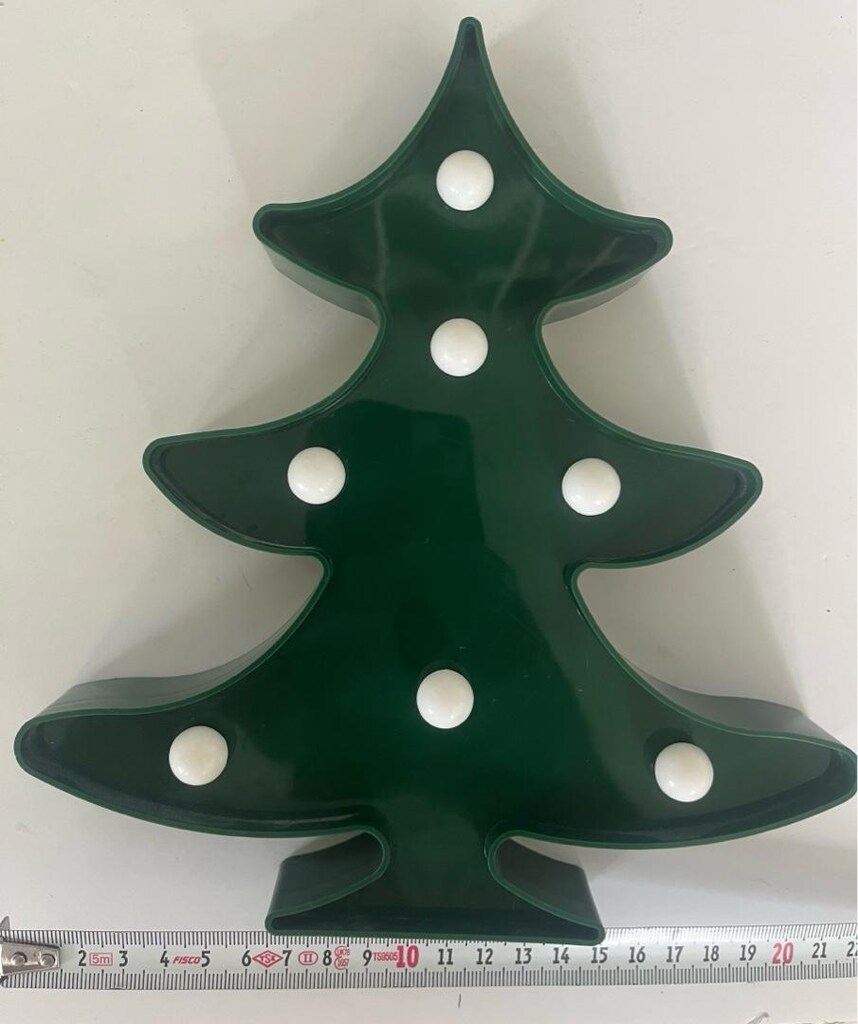 led ışık dekoratif noel yılbaşı çam dekor - 4