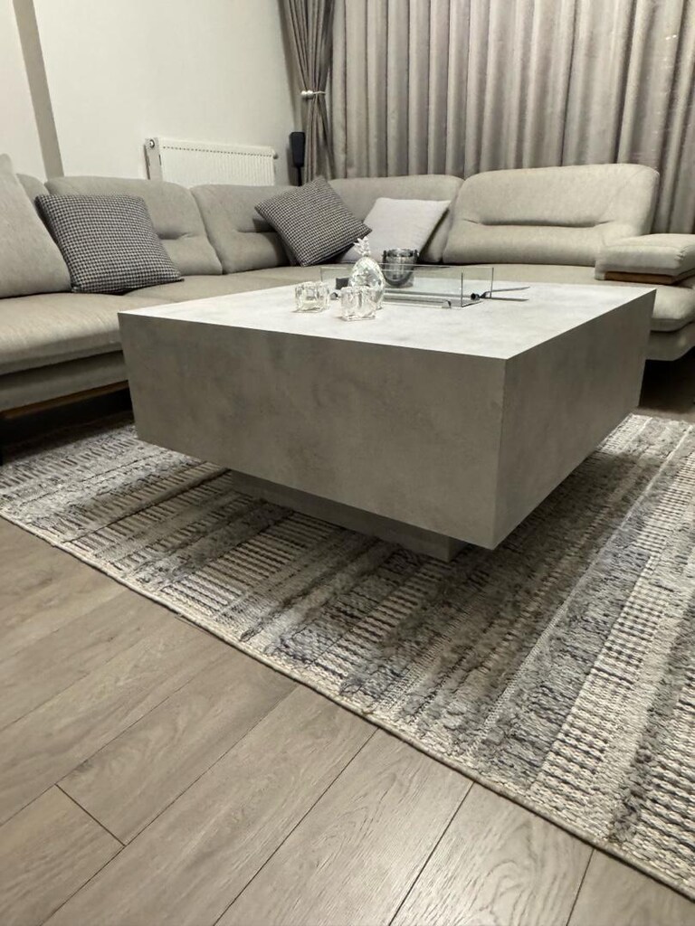 Sıfır ayarında orta modern orta sehpa - 9