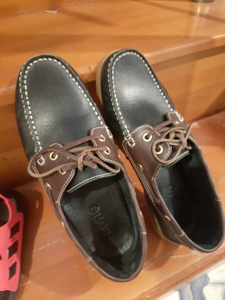 Erkek Deri Siyah Kahve Bağcık Detaylı Günlük Loafer - 3