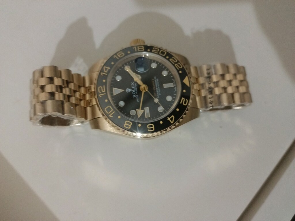 A+ Kalite Özel Seri Rolex GMT Master II - Gold / Otomatik Mekanizma (J - 5