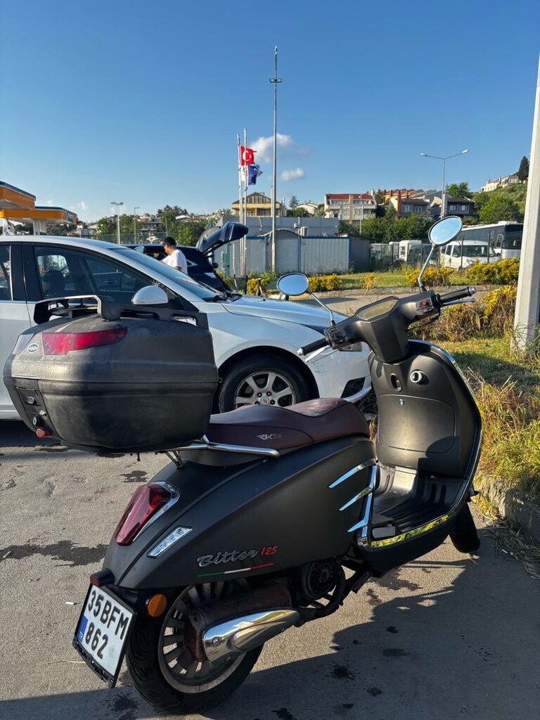 Düşük Kilometreli RKS Bitter 125 Gri (Büyük Arka Çantalı) - 6