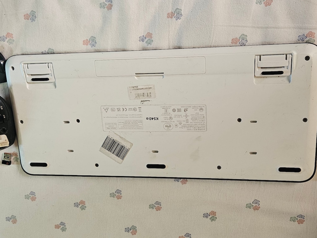 Logitech K540 kablosuz klavye fare M705 mause seti, - 7