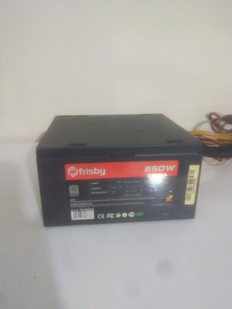 Bilgisayar güç kaynağı 650w 80plus temiz sorunsuz - 2