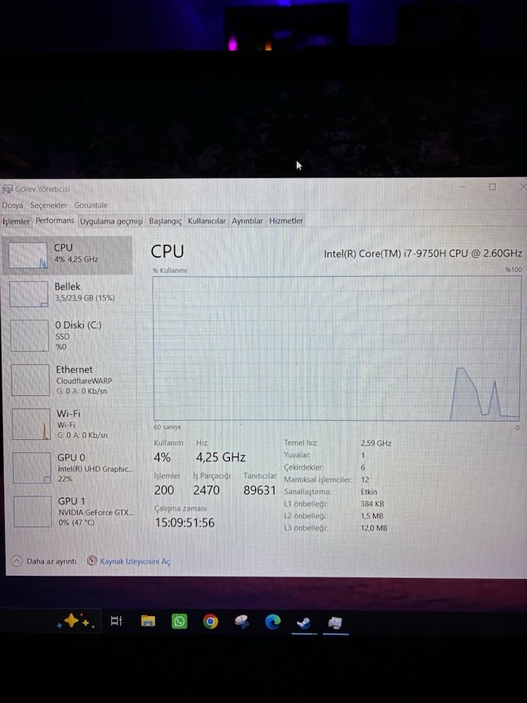 Asus Rog Strix G531GT Gaming/Oyuncu Laptop - 3