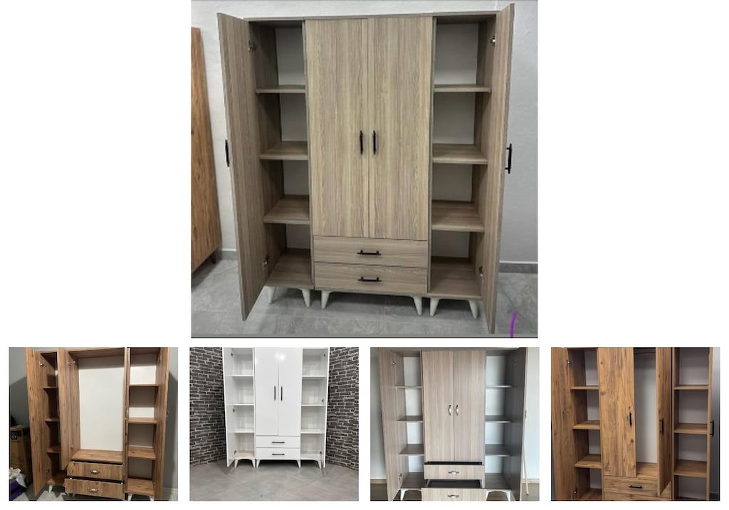 4 kapaklı elbise dolabı rxugusviod - 2