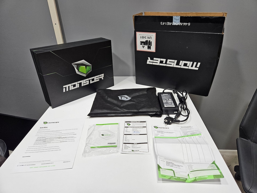 MONSTER TULPAR T5+ İ5 13.NESİL + 32 GB RAM + RTX 4060+ TEMİZ