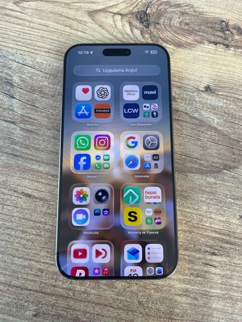 İPHONE 16 pro max 256gb çöl titanyum YD