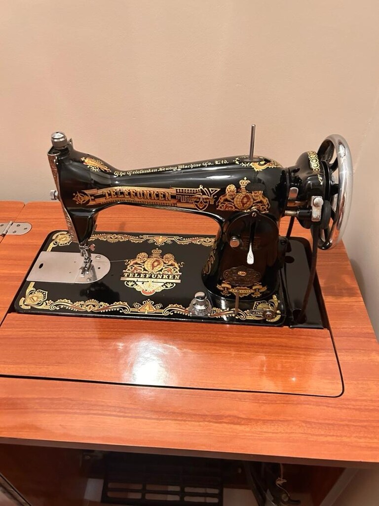 Telefunken Antika Dikiş Makinesi - 12