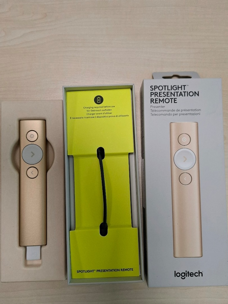 Logitech Spotlight Gold Sunum Kumandası SIFIR - 3
