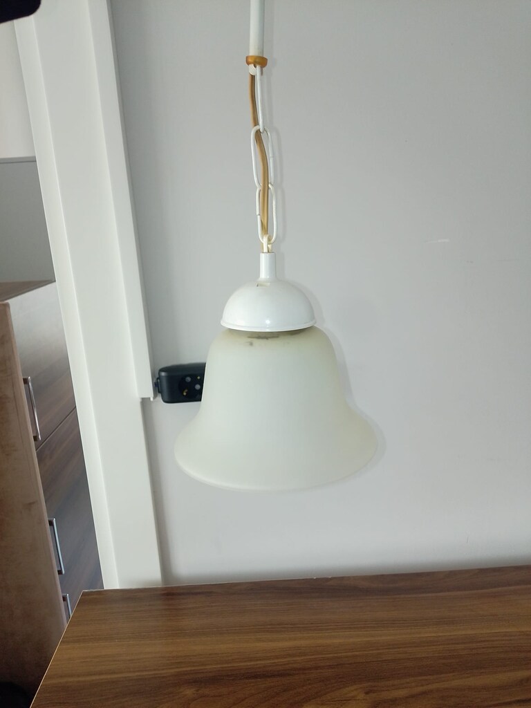 2 ADET KÜÇÜK 1 ADET BÜYÜK BOY TEKLİ AVİZE (TOPLAM 3 ADET)-CAM - 2
