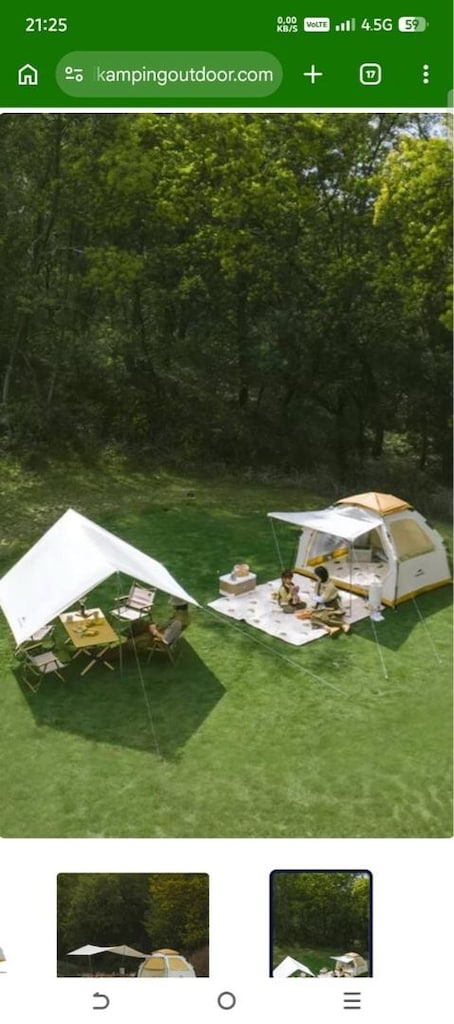NATUREHİKE OTOMATİK KURULUM KAMP ÇADIRI - 2