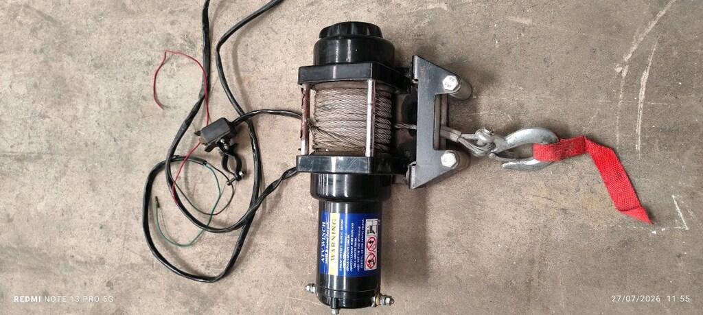 ATV VİNÇ 1.250KG TAİWAN MALİ SİFİR HİC KULLANİLMADİ - 2