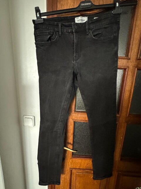 Pull&Bear 32 Numara Siyah Kot Pantolon (Orjinal-2. El)