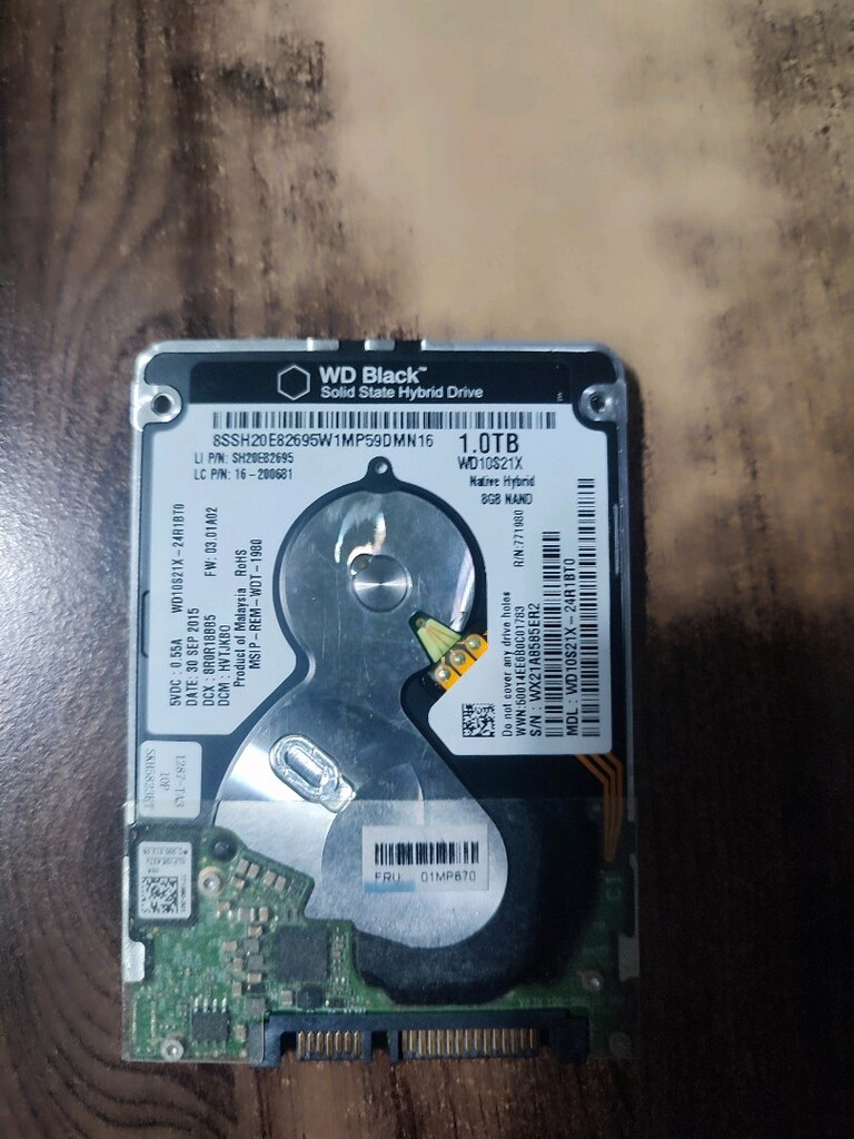1 TB + 8 GB SSHD DİSK 2.5 - 3