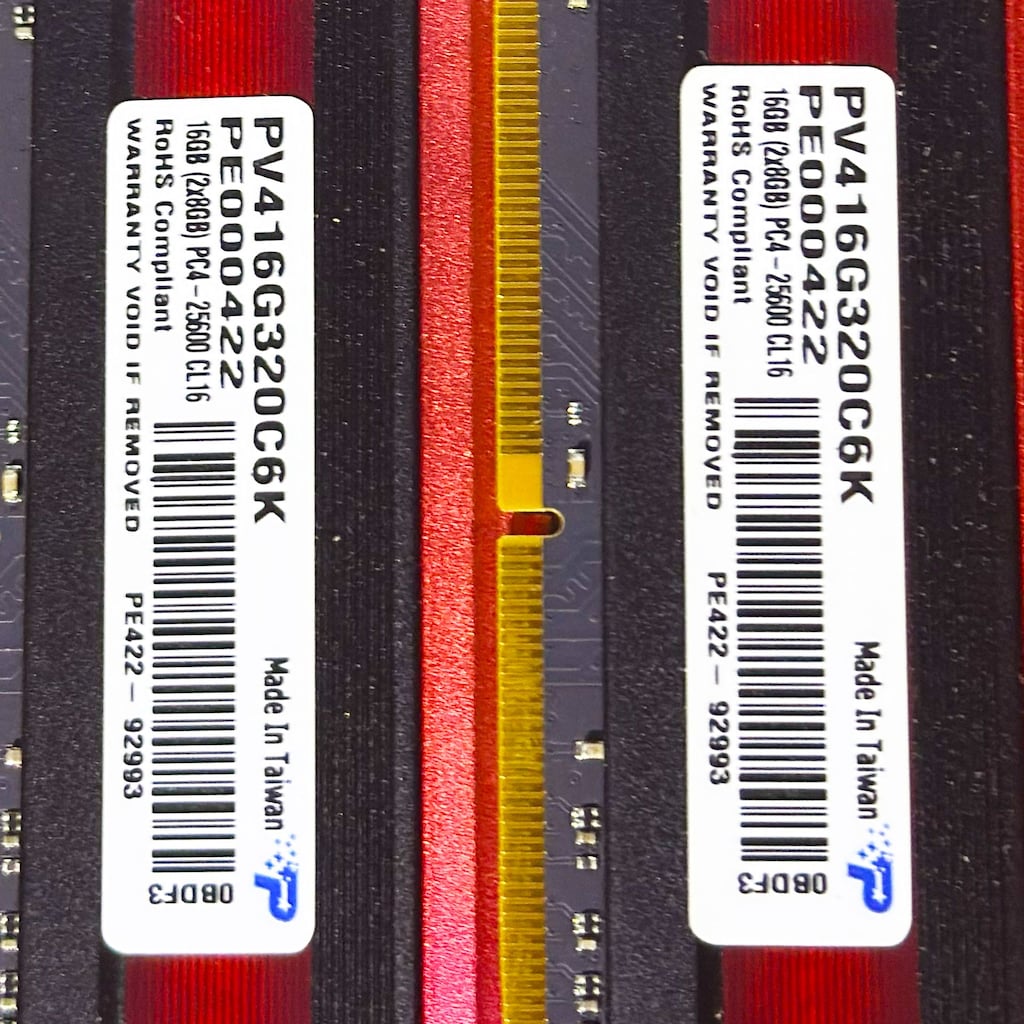 PATRIOT VIPER 4 16GB (2x8GB) 3200MHz CL16 DDR4 - 4
