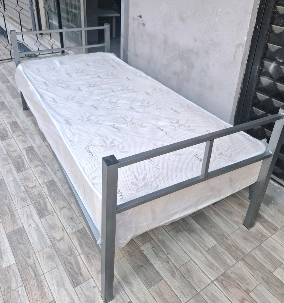 190X90 CM SAĞLAM KARYOLA YATAKLI TÜM İST İÇİ AYNI GÜN ÜCRETSİZ TESLİM - 6