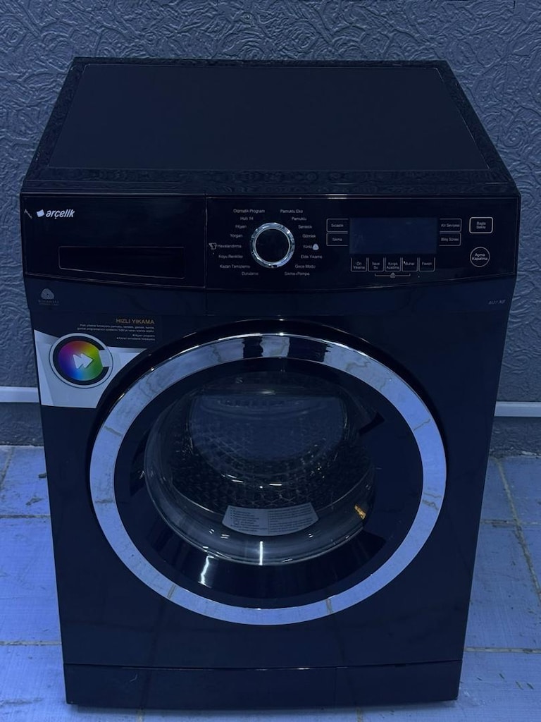 ARÇELİK YENİ NESİL SİYAH 8 KG A+++ ÇAMAŞIR MAKİNASI - 3