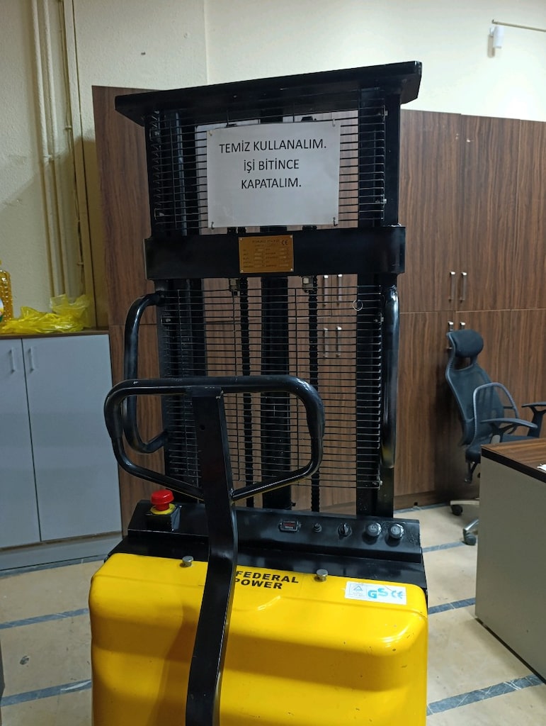elektrikli forklift aküsü sağlam zinciri sağlam hiç bir sorunu yok - 2