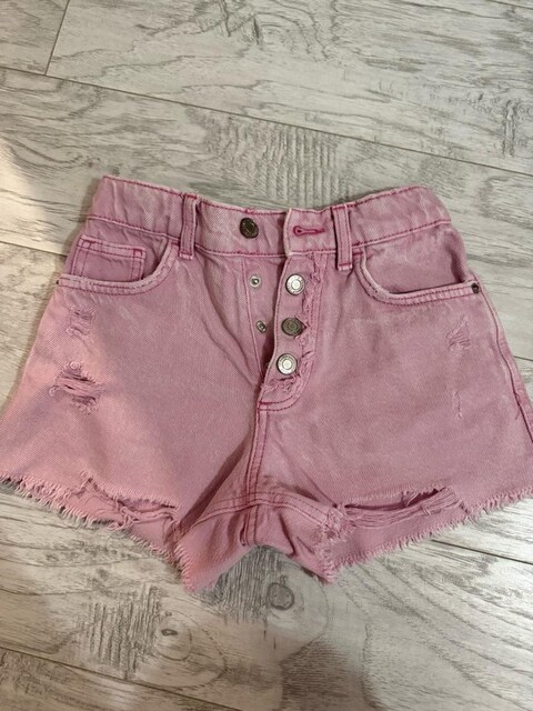 zara kız çocuk pembe şort