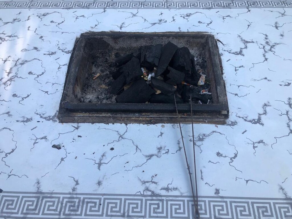 kalabalık aileler için mangal masa 2.20x1 m - 3
