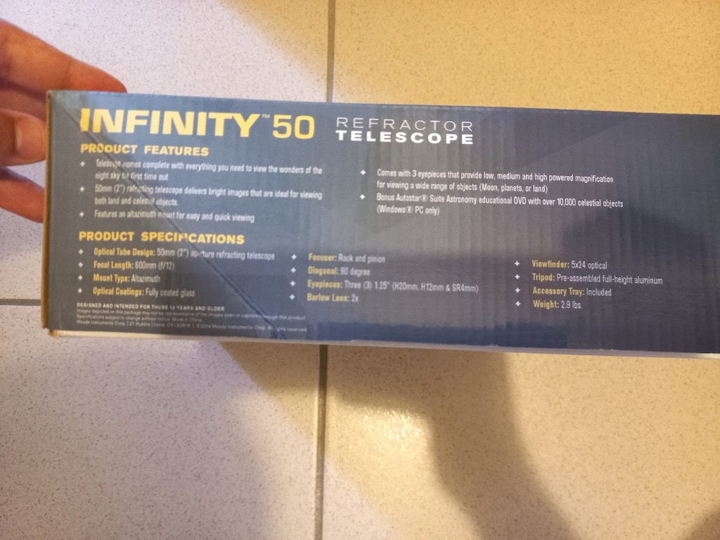 Meade Infinity 50 Teleskop - 4