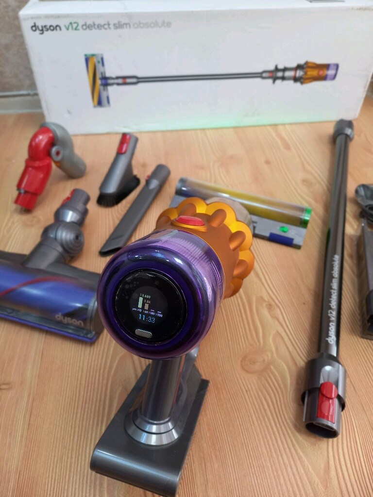 Dyson V12 Detect Slim Garantili Orjina Teşhir (Outlet)l Şarjlı Süpürge - 6