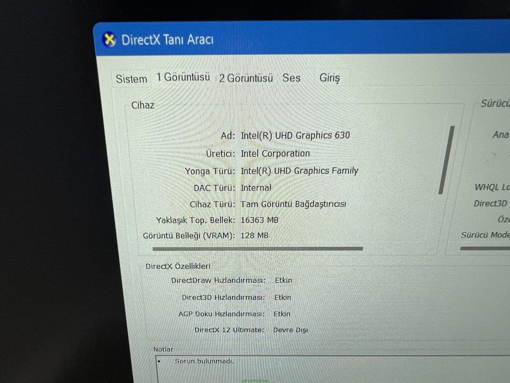 THİNKPAD P53 İ7 9. NESİL 32 GB RAM 512 M2SSD QUADRO T1000 - 7
