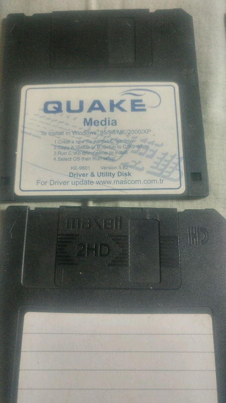 11 adet floppy disket - 2