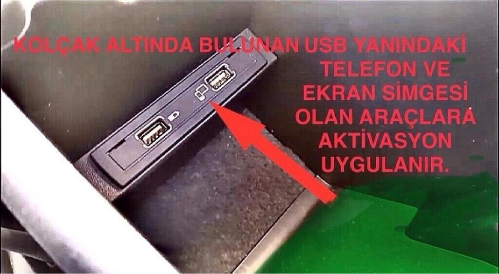 ORJINAL EKRANDA APPLE CARPLAY VE ANDROID AUTO AKTİVASYONU. - 2
