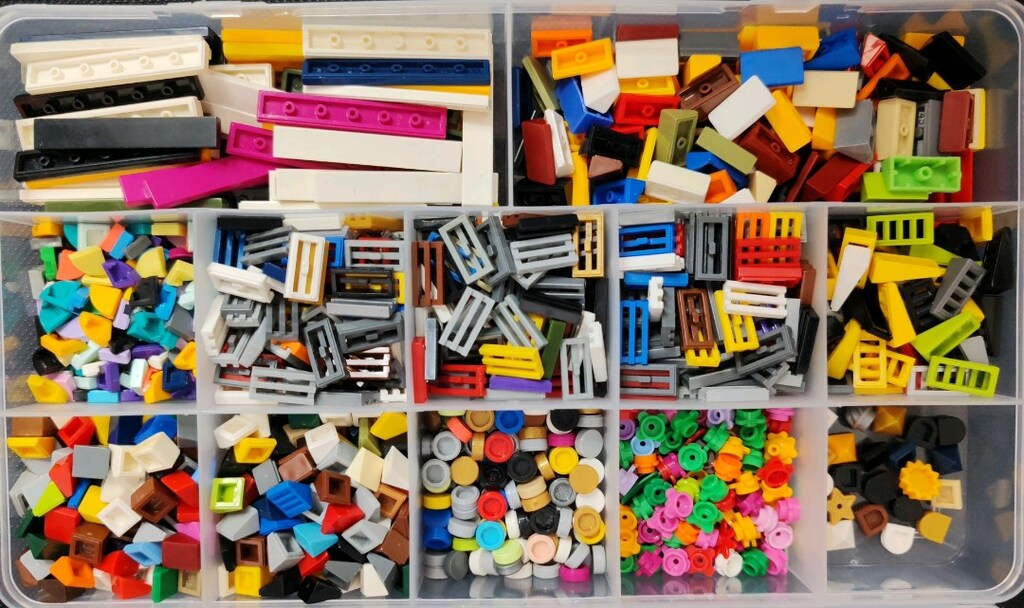 LEGO / TİLE, BRİCK, ŞEFFAF, AKSESUAR VS. - 2