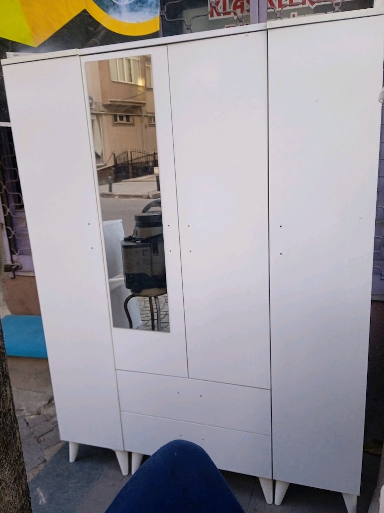 elbise dolabı 4 kapılı adrese teslim - 3