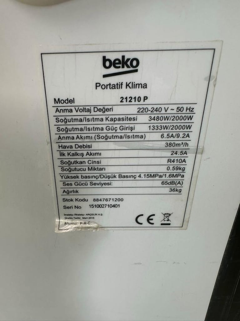 Portatif klima - 6