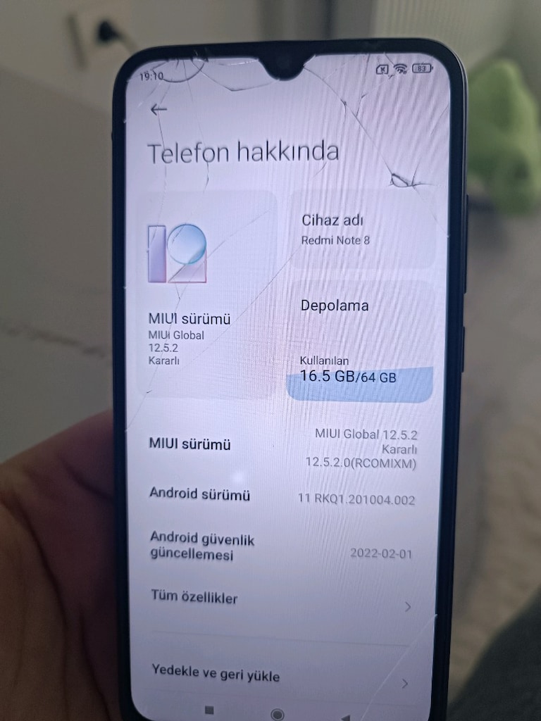 xioami redmi note 8 64/4 IMEI atılması gerikiyo wifi sorunu var - 6