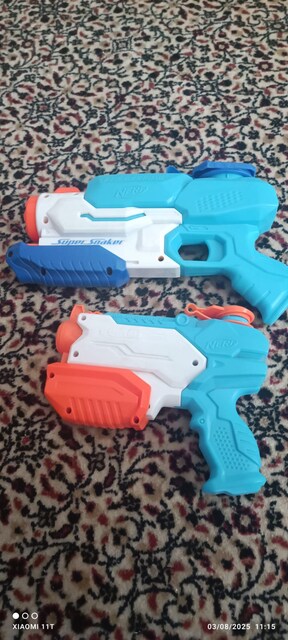 NERF SU TABANCASI 2 ADET (MİCROBURST II VE SUPER SOAKER F.FİRE)
