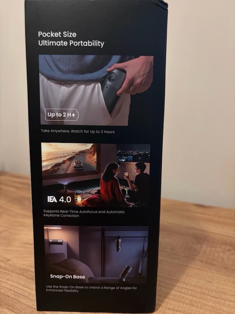 Anker Nebula Capsule Air Google TV - Akıllı Taşınabilir - 2