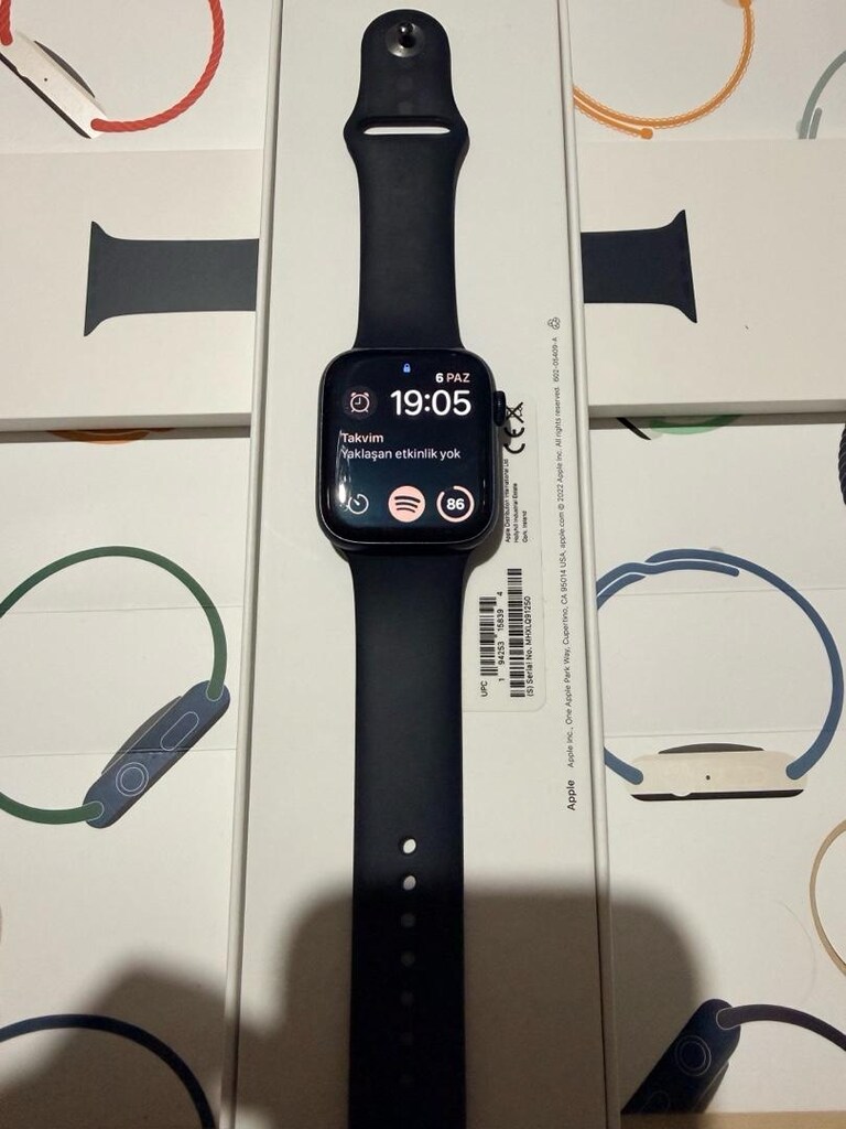 Apple Watch SE 2. Nesil 44 mm gece yarısı siyahı - 6