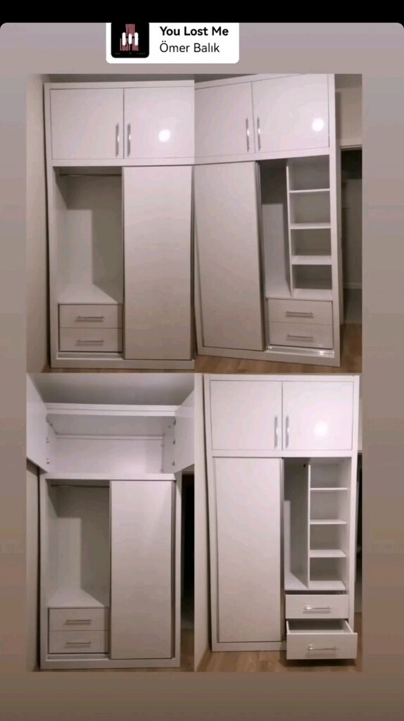 gardrop, yüklük, kiler dolabı, vestiyer, mutfak dolabı yeni imalat - 8