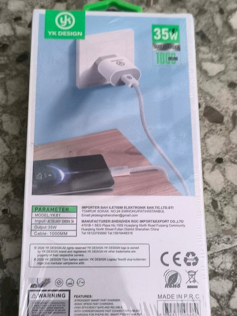 35 W süper kalite iPhone şarj seti. - 4