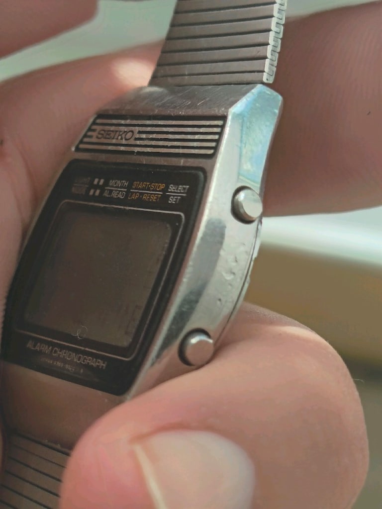 Seiko dijital kol saati - 6