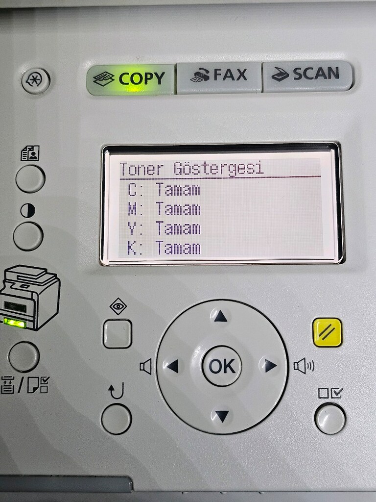 Canon MF8050CN Renkli Lazer Yazıcı - 14
