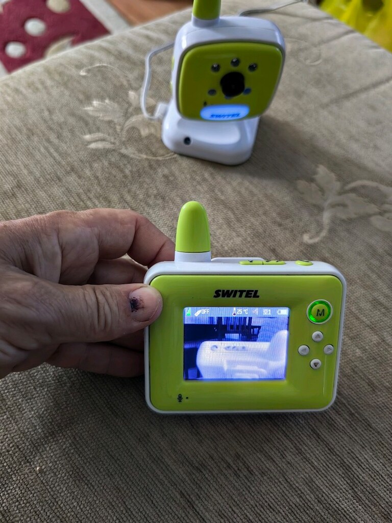 SWITEL CAMERALI BEBK TELSİZİ SORUNSUZ ADAPTÖRĞYLE BERABER VERİLECEK - 5