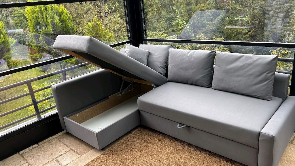 IKEA FRIHETEN SANDIKLI YATAKLI KÖŞE KOLTUK - 2