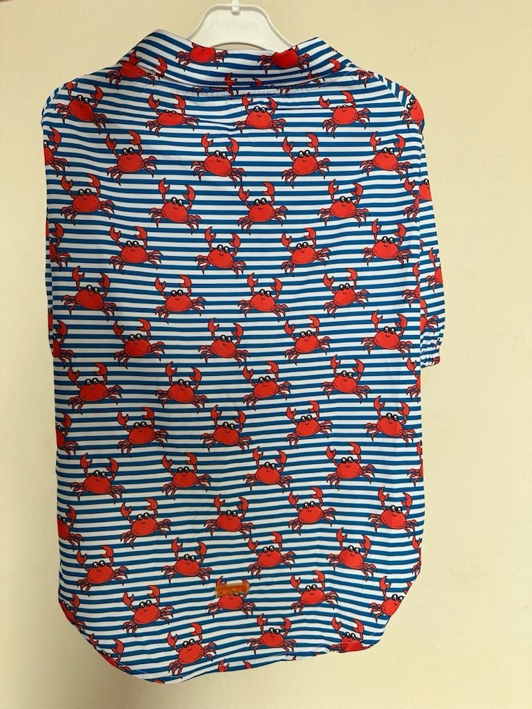 Pawstar Crabs Orta/Büyük Irk Köpek Gömleği (5XL) - 2