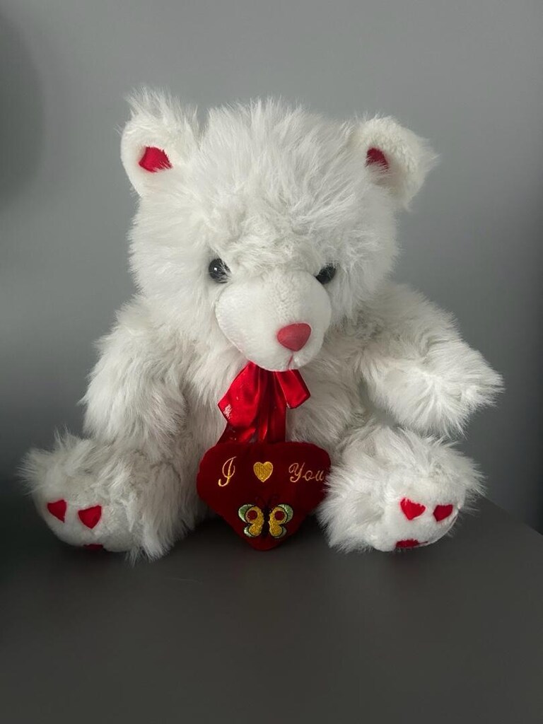 Beyaz Peluş Ayıcık - 3